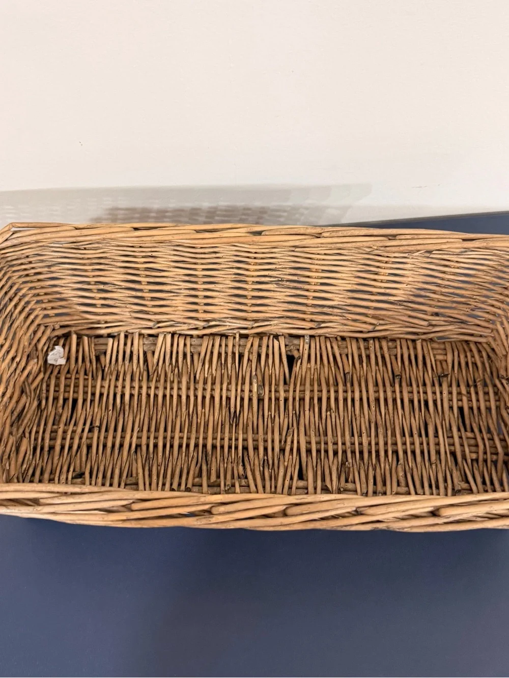 Natural Woven Rattan Basket Tray - Home Accents